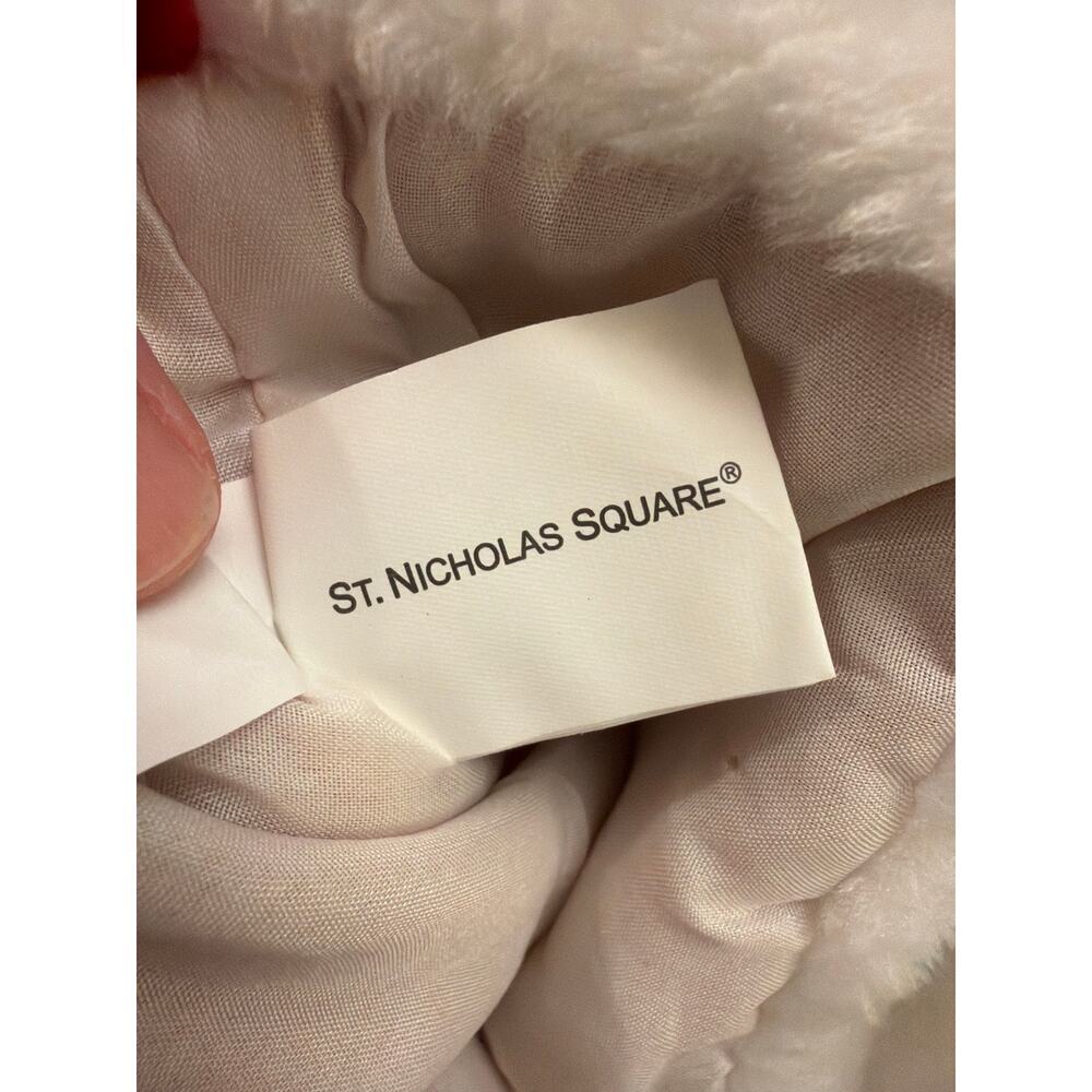 St. Nicholas Square Dog Pet Holiday Christmas Stocking - Picture 3 of 3